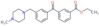 Benzoic acid, 3-[3-[(4-methyl-1-piperazinyl)methyl]benzoyl]-, ethyl ester