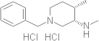 (3S,4S)-N,4-Dimethyl-1-(phenylmethyl)-3-piperidinamine hydrochloride (1:2)