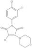 3-Chloro-1-(3,4-dichlorophenyl)-4-(4-morpholinyl)-1H-pyrrole-2,5-dione