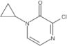 3-Chloro-1-cyclopropyl-2(1H)-pyrazinone