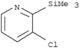 Pyridine,3-chloro-2-(trimethylsilyl)-