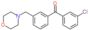 (3-chlorophenyl)-[3-(morpholinomethyl)phenyl]methanone