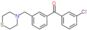 (3-chlorophenyl)-[3-(thiomorpholinomethyl)phenyl]methanone