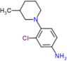 3-chloro-4-(3-methylpiperidin-1-yl)aniline