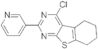 4-CHLORO-2-PYRIDIN-3-YL-5,6,7,8-TETRAHYDRO[1]BENZOTHIENO[2,3-D]PYRIMIDINE