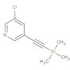 Pyridine, 3-chloro-5-[(trimethylsilyl)ethynyl]-