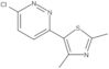 3-Chloro-6-(2,4-dimethyl-5-thiazolyl)pyridazine