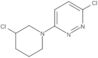 3-Chloro-6-(3-chloro-1-piperidinyl)pyridazine