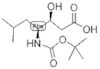 (3S,4S)-N-boc-4-amino-3-hydroxy-6-methyl heptanoic acid