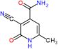 3-cyano-6-methyl-2-oxo-1,2-dihydropyridine-4-carboxamide