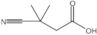 3-Cyano-3-methylbutanoic acid