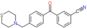 3-[4-(thiomorpholinomethyl)benzoyl]benzonitrile