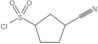 Cyclopentanesulfonyl chloride, 3-cyano-