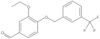 3-Ethoxy-4-[[3-(trifluoromethyl)phenyl]methoxy]benzaldehyde