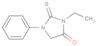 3-Ethyl-1-phenyl-2-thioxo-4-imidazolidinone