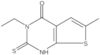 3-Ethyl-2,3-dihydro-6-methyl-2-thioxothieno[2,3-d]pyrimidin-4(1H)-one