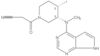 (3S,4S)-4-Methyl-3-(methyl-7H-pyrrolo[2,3-d]pyrimidin-4-ylamino)-β-oxo-1-piperidinepropanenitrile