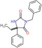 3-benzyl-5-ethyl-5-phenylimidazolidine-2,4-dione