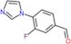 3-fluoro-4-(1H-imidazol-1-yl)benzaldehyde