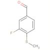 Benzaldehyde, 3-fluoro-4-(methylthio)-