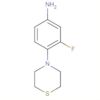 Benzenamine, 3-fluoro-4-(4-thiomorpholinyl)-
