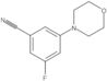 3-Fluoro-5-(4-morpholinyl)benzonitrile