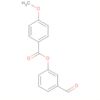 Benzoic acid, 4-methoxy-, 3-formylphenyl ester