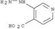 4-Pyridinecarboxylicacid, 3-hydrazinyl-