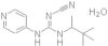 Guanidine, N-cyano-N′-4-pyridinyl-N′′-(1,2,2-trimethylpropyl)-, hydrate (1:1)