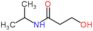 3-hydroxy-N-(propan-2-yl)propanamide