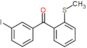 (3-iodophenyl)-(2-methylsulfanylphenyl)methanone