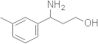 3-Amino-3-(3-methylphenyl)propan-1-ol