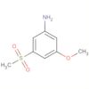 Benzenamine, 3-methoxy-5-(methylsulfonyl)-