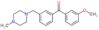 (3-methoxyphenyl)-[3-[(4-methylpiperazin-1-yl)methyl]phenyl]methanone