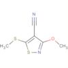 4-Isothiazolecarbonitrile, 3-methoxy-5-(methylthio)-