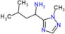 3-methyl-1-(2-methyl-1,2,4-triazol-3-yl)butan-1-amine