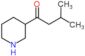 3-methyl-1-(3-piperidyl)butan-1-one