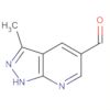 1H-Pyrazolo[3,4-b]pyridine-5-carboxaldehyde, 3-methyl-