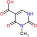 3-methyl-2,4-dioxo-1,2,3,4-tetrahydropyrimidine-5-carboxylic acid