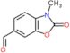 3-methyl-2-oxo-2,3-dihydro-1,3-benzoxazole-6-carbaldehyde