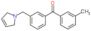 [3-(2,5-dihydropyrrol-1-ylmethyl)phenyl]-(m-tolyl)methanone