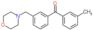 [3-(morpholinomethyl)phenyl]-(m-tolyl)methanone