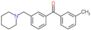 Methanone, (3-methylphenyl)[3-(1-piperidinylmethyl)phenyl]-