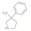 Pyrrolidine, 3-methyl-3-phenyl-