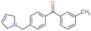 [4-(2,5-dihydropyrrol-1-ylmethyl)phenyl]-(m-tolyl)methanone