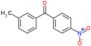 (3-Methylphenyl)(4-nitrophenyl)methanone