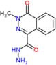 3-methyl-4-oxo-3,4-dihydrophthalazine-1-carbohydrazide