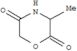 2,5-Morpholinedione,3-methyl-