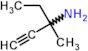 3-methylpent-1-yn-3-amine