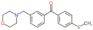 (4-methylsulfanylphenyl)-[3-(morpholinomethyl)phenyl]methanone